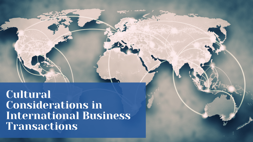 International business transactions